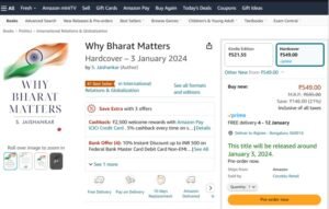 S Jaishankar's book ‘Why Bharat Matters’ 