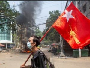 militray junta is back to barracks as Myanmar rebel seize the town