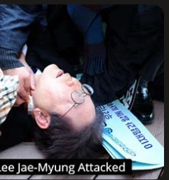 "Lee Jae-Myung" South Korean opposition leader stabbed in Busan